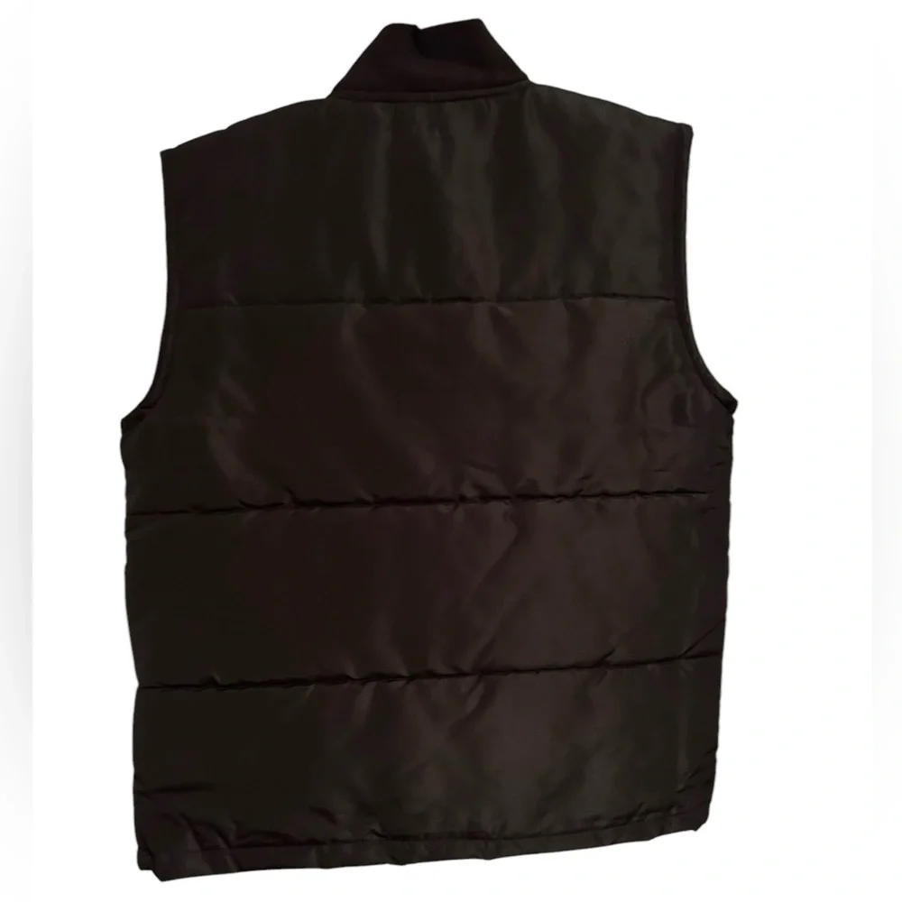 ZAKBRAND Puffer Vest / Jacket sleeveless w/Pockets‎ - Large Black